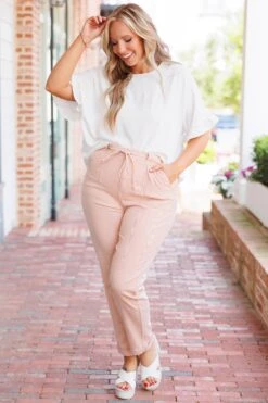 Keeping Busy Pants, Pink 14 Keeping Busy Pants, Pink -Chic Soul Store KeepingBusyPants Pink 3 cafa4aa3 6d66 4001 a72f dc56d602c709