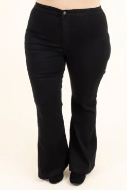 Keeping It Real Flare Jeans, Black 10 Keeping It Real Flare Jeans, Black -Chic Soul Store KeepingItRealFlareJeans Black 9601