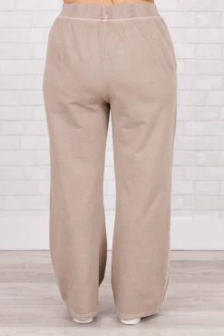 Keeping It Simple Pants, Ash Mocha -Chic Soul Store KeepingItSimplePants AshMocha