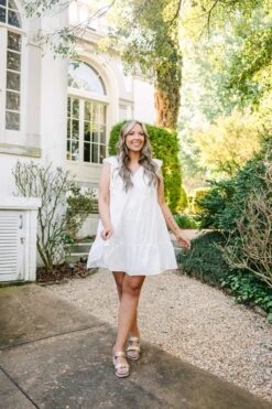 Kindly No Dress, White 11 Kindly No Dress, White -Chic Soul Store KindlyNoDress White 5