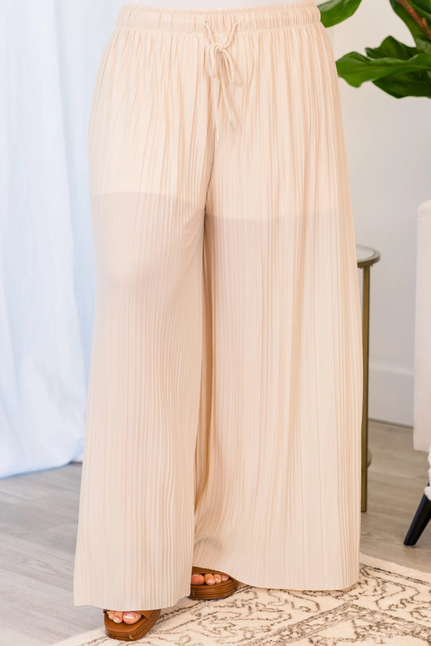 Kiss Me By The Coast Pants, Taupe 7 Kiss Me By The Coast Pants, Taupe - Image 5