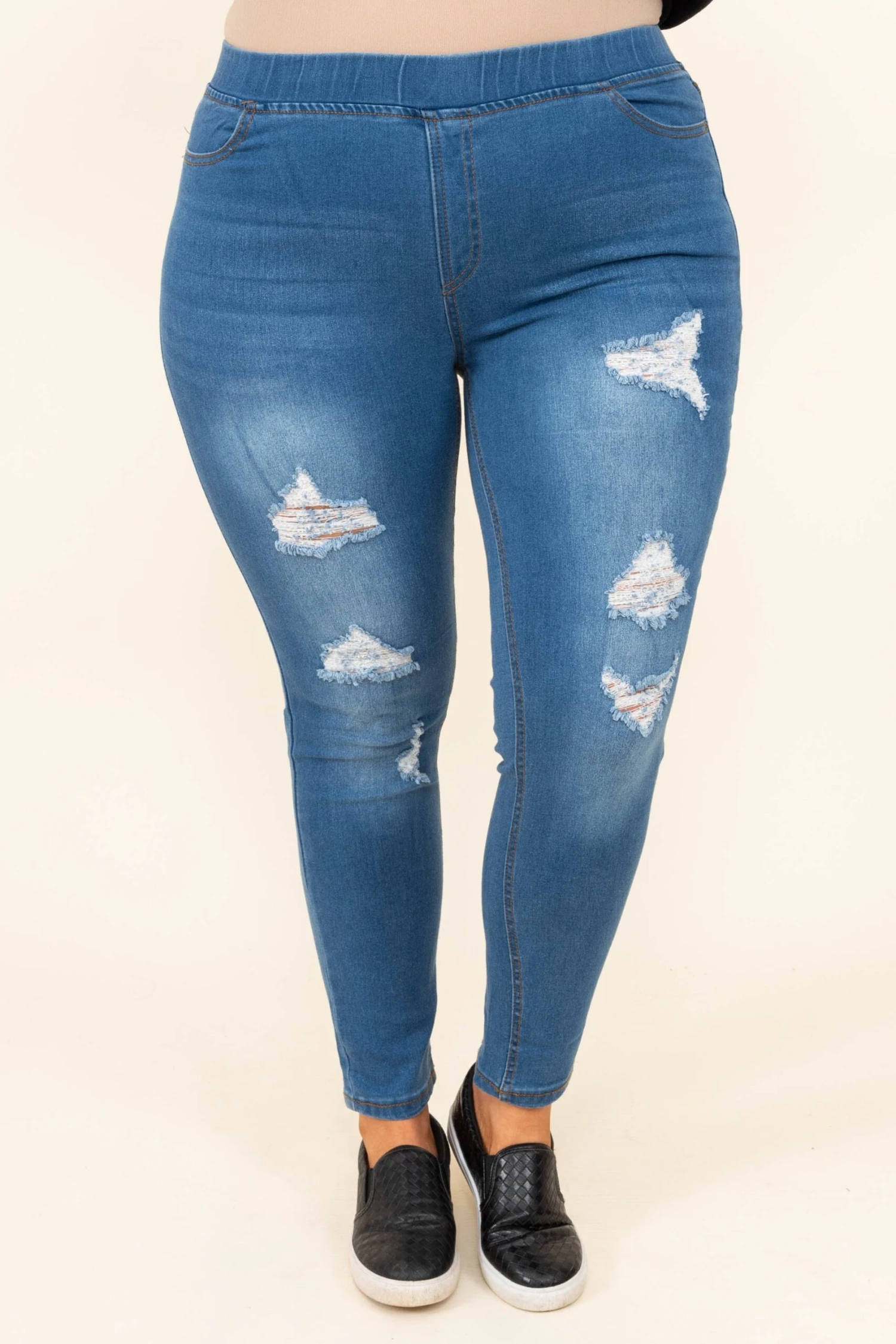 Know That You're Home Jeggings, Medium Wash 3 Know That You're Home Jeggings, Medium Wash