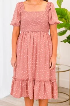 Lady Madonna Dress, Mauve -Chic Soul Store LadyMadonnaDress Mauve 2 0e896c72 8829 45a5 a591 634a78fb5c30