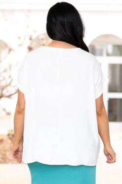 Last Night's Dream Top, Ivory -Chic Soul Store LastNight sDreamTop Ivory 9407