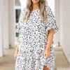 Lazy Leopard Dress, Ivory 2 Lazy Leopard Dress, Ivory -Chic Soul Store LazyLeopardDress Ivory 2