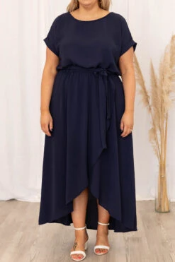 Leave 'Em Stunned Dress, Navy 11 Leave 'Em Stunned Dress, Navy -Chic Soul Store Leave EmStunnedDress Navy 6945