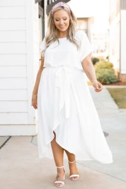 Leave 'Em Stunned Dress, Off White 10 Leave 'Em Stunned Dress, Off White -Chic Soul Store Leave EmStunnedDress OffWhite 2359