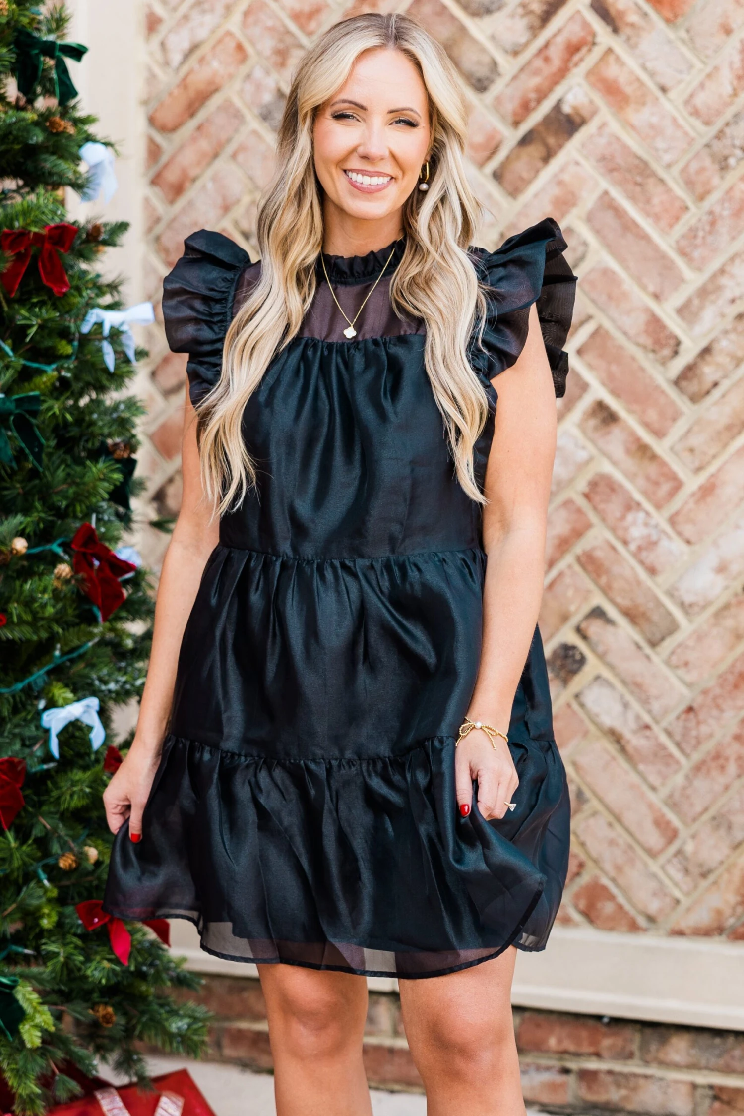 Let Her Shine Dress, Black 4 Let Her Shine Dress, Black - Image 2