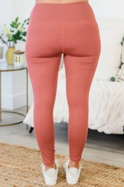 Let It Be Leggings, Brier Rose -Chic Soul Store LetItBeLeggings BrierRose