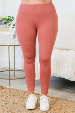 Let It Be Leggings, Brier Rose -Chic Soul Store LetItBeLeggings BrierRose 3