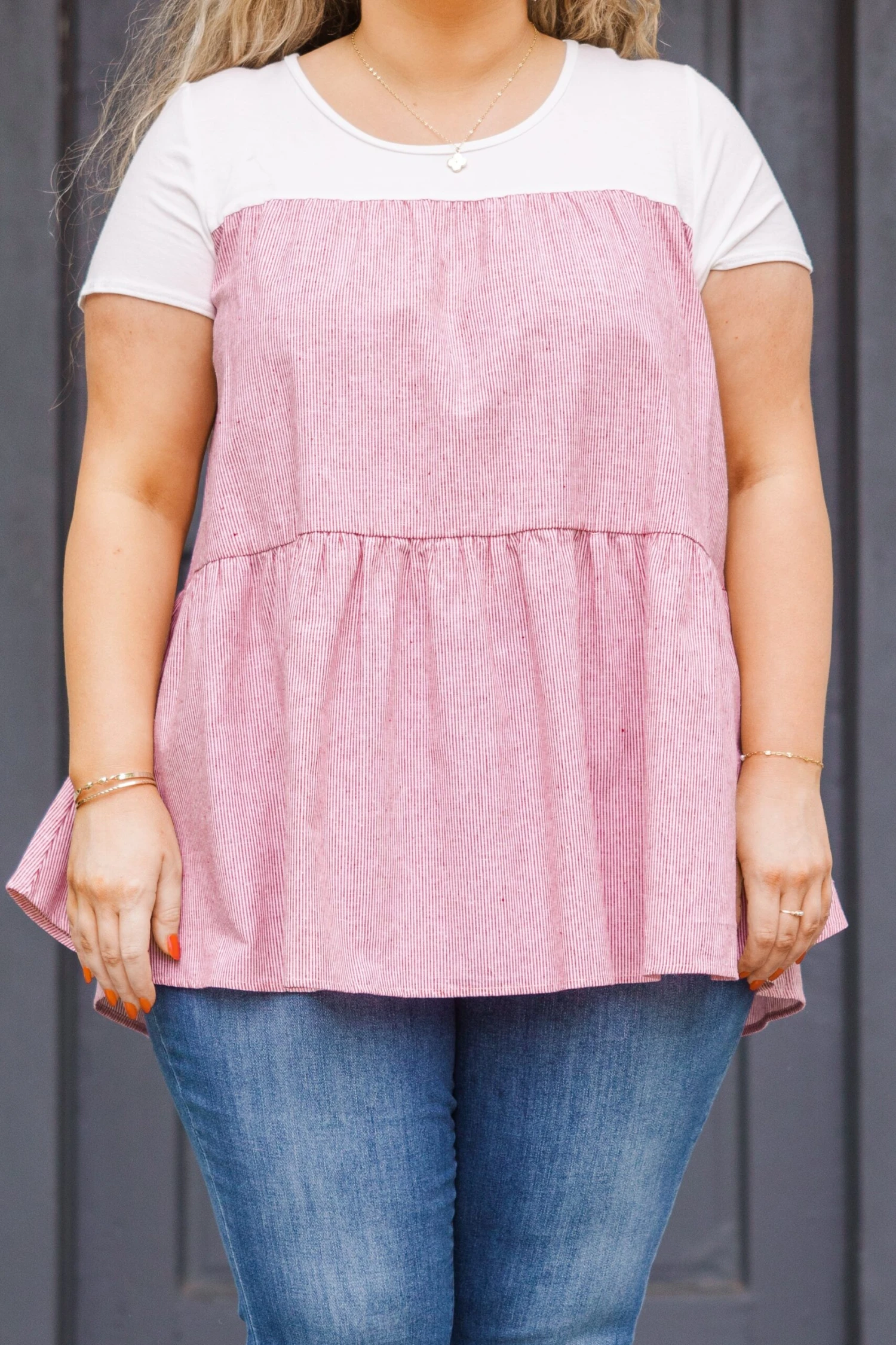 Let Me Breathe Top, Red 8 Let Me Breathe Top, Red - Image 6