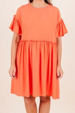 Let Me See You Dress, Coral 14 Let Me See You Dress, Coral -Chic Soul Store LetMeSeeYouDress Coral 3