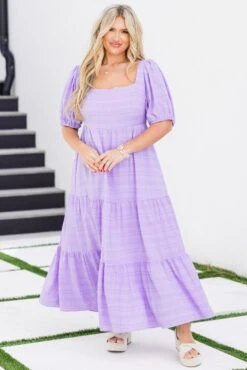 Let's Get Away Dress, Lavender -Chic Soul Store Let sGetAwayDress Lavender 6