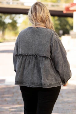 Let's Go On An Adventure Top, Charcoal 12 Let's Go On An Adventure Top, Charcoal -Chic Soul Store Let sGoOnAnAdventureTop Charcoal 102