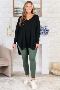 Let's Groove Leggings, Smoked Spruce 13 Let's Groove Leggings, Smoked Spruce -Chic Soul Store Let sGrooveLeggings SmokedSpruce 4