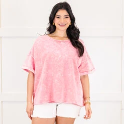 Let's Have Fun Top, Candy Pink 15 Let's Have Fun Top, Candy Pink -Chic Soul Store Let sHaveFunTop CandyPink