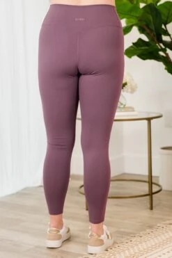 Leveling Up Leggings, Purple -Chic Soul Store LevelingUpLeggings Purple 5
