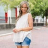 Life On The Go Tank, Taupe