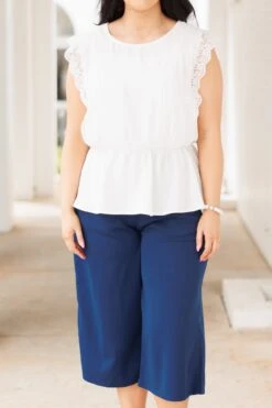 Life On The Prairie Top, White 11 Life On The Prairie Top, White -Chic Soul Store LifeOnThePrairieTop White 2