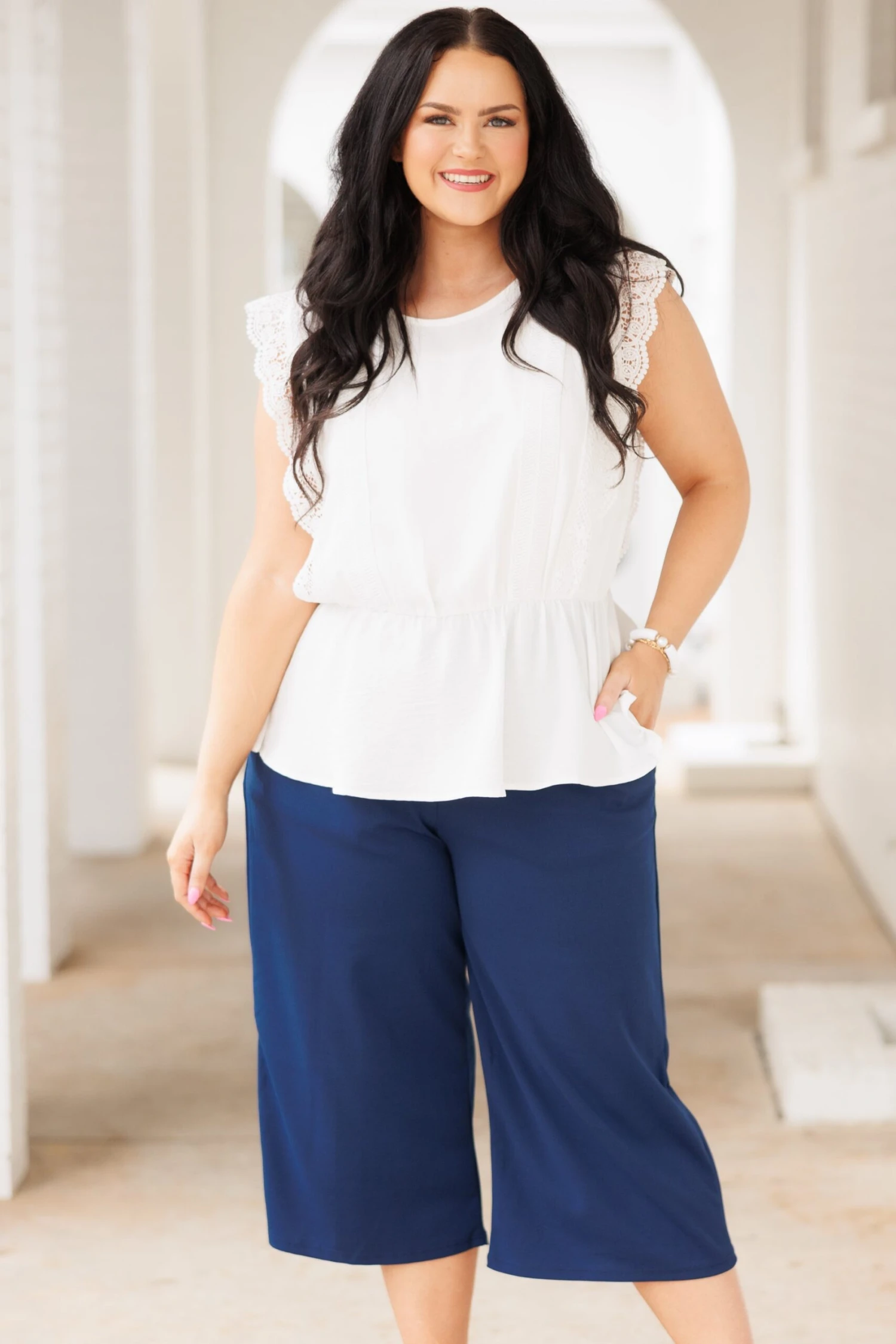 Life On The Prairie Top, White 3 Life On The Prairie Top, White