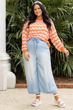 Light And Free Pants, Light Denim 9 Light And Free Pants, Light Denim -Chic Soul Store LightAndFreePants LightDenim 5