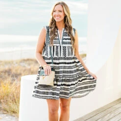 Limitless Time Dress, Black -Chic Soul Store LimitlessTimeDress Black 7