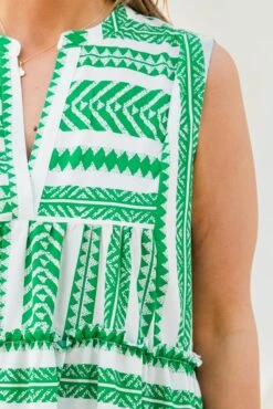 Limitless Time Dress, Green -Chic Soul Store LimitlessTimeDress Green 4