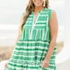 Limitless Time Dress, Green 2 Limitless Time Dress, Green -Chic Soul Store LimitlessTimeDress Green 5