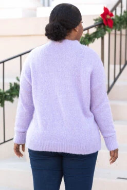 Listen To The Words Sweater, Purple 12 Listen To The Words Sweater, Purple -Chic Soul Store ListenToTheWordsSweater Purple 9245