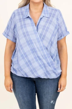 Live It Up Top, Powder Blue -Chic Soul Store LiveItUpTop PowderBlue 9719