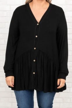 Lively Experiences Tunic, Black 10 Lively Experiences Tunic, Black -Chic Soul Store LivelyExperiencesTunic Black 0072