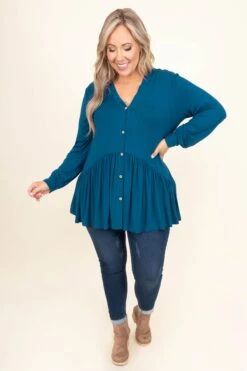Lively Experiences Tunic, Blue 10 Lively Experiences Tunic, Blue -Chic Soul Store LivelyExperiencesTunic Blue