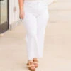 Long Summer With You Jeans, White 1 Long Summer With You Jeans, White -Chic Soul Store LongSummerWithYouJeans White