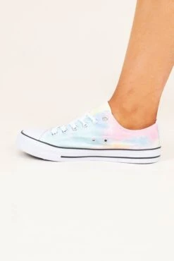 Look On The Bright Side Sneakers, Multi -Chic Soul Store LookOnTheBrighsideSneakers Multi 4