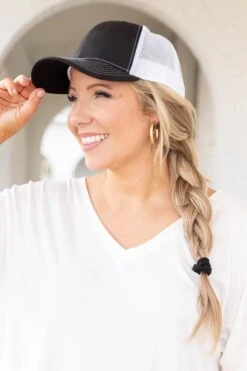 Looking For Shade Hat, Black-White 6 Looking For Shade Hat, Black-White -Chic Soul Store LookingForShadeHat Black White