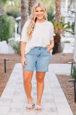 1822 Denim: Lost In The Moment Shorts, Maya -Chic Soul Store LostInTheMomentShorts Maya 2