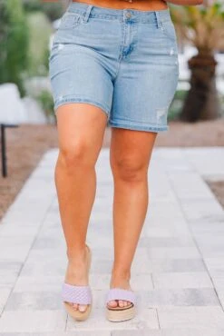 1822 Denim: Lost In The Moment Shorts, Maya -Chic Soul Store LostInTheMomentShorts Maya 6