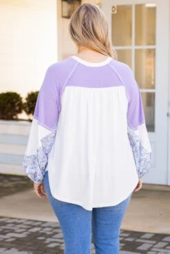 Lost & In Love Top, Lavender -Chic Soul Store Lost InLoveTop Lavender 3358