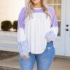 Lost & In Love Top, Lavender 1 Lost & In Love Top, Lavender -Chic Soul Store Lost InLoveTop Lavender 3365