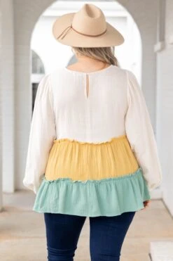 Loudest Smiles Top, Cream 12 Loudest Smiles Top, Cream -Chic Soul Store LoudestSmilesTop Cream 3281