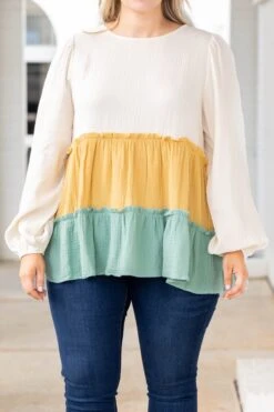 Loudest Smiles Top, Cream 11 Loudest Smiles Top, Cream -Chic Soul Store LoudestSmilesTop Cream 3282