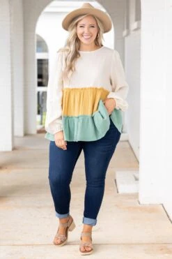 Loudest Smiles Top, Cream 10 Loudest Smiles Top, Cream -Chic Soul Store LoudestSmilesTop Cream 3283