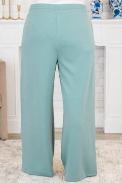 Loungin' With You Pant, Blue Grey -Chic Soul Store Loungin WithYouPants BlueGrey