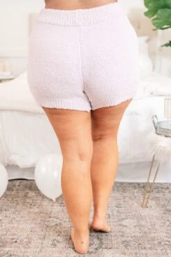 Lounging In Luxury Shorts, Lavender 13 Lounging In Luxury Shorts, Lavender -Chic Soul Store LoungingInLuxuryShorts Lavender 6