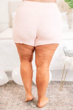 Lounging In Luxury Shorts, Pink -Chic Soul Store LoungingInLuxuryShorts Pink4