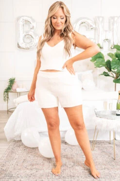 Lounging In Luxury Tank, Ivory 10 Lounging In Luxury Tank, Ivory -Chic Soul Store LoungingInLuxuryTank Ivory 5