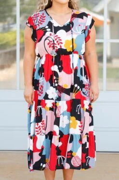 Love And Care Dress, Black 11 Love And Care Dress, Black -Chic Soul Store LoveAndCareDress Black 2