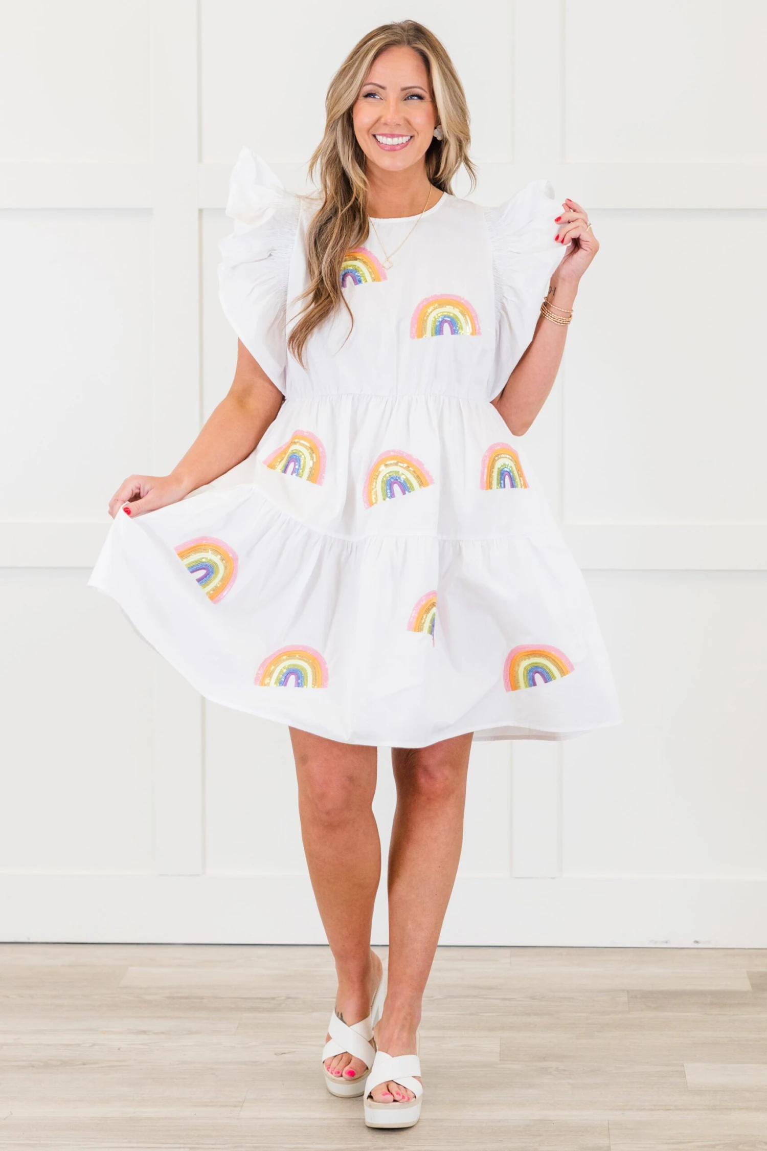 Love And Luck Dress, White 4 Love And Luck Dress, White - Image 2