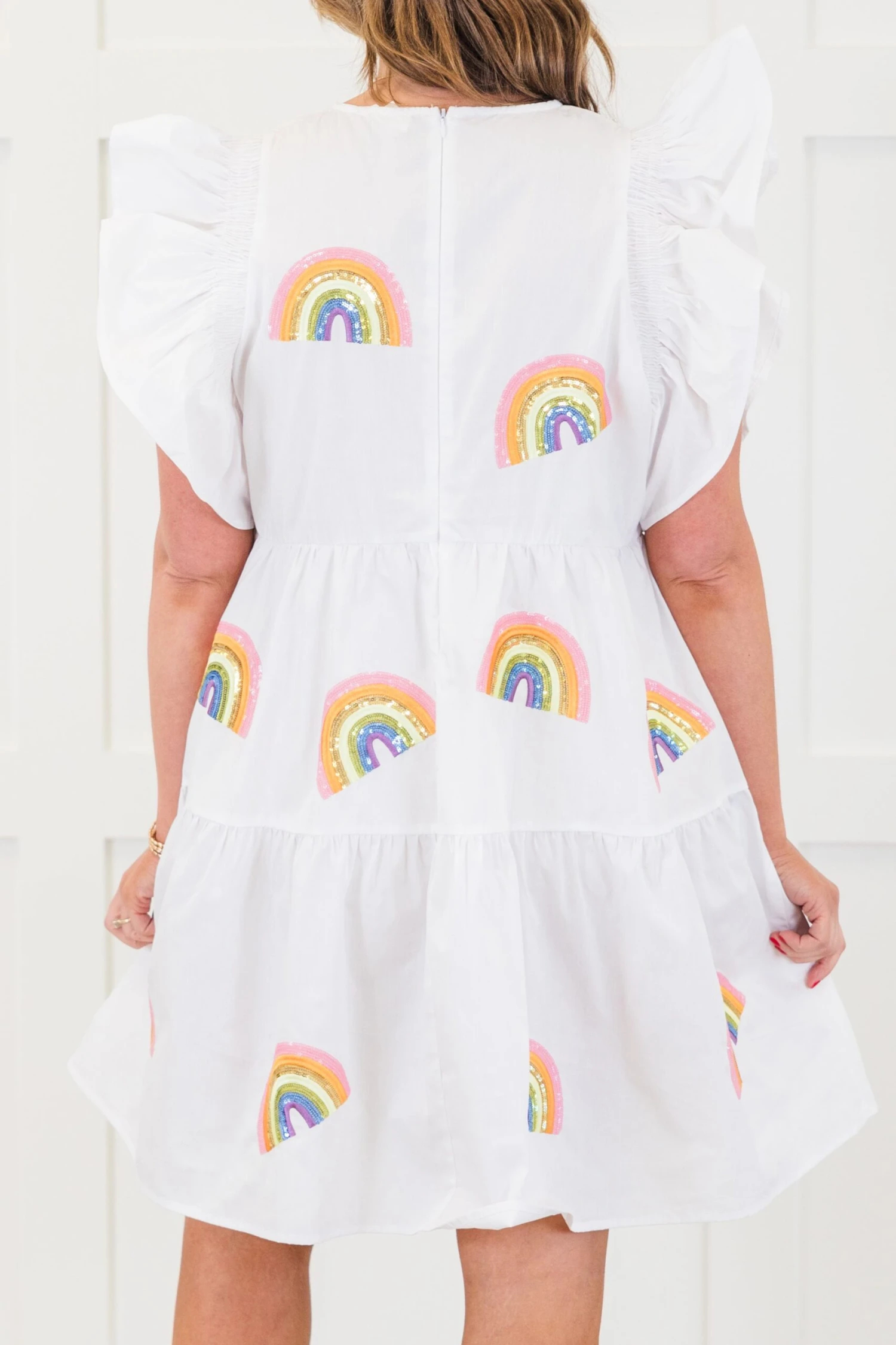 Love And Luck Dress, White 8 Love And Luck Dress, White - Image 6