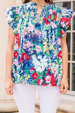 Love Like Mine Top, Navy 13 Love Like Mine Top, Navy -Chic Soul Store LoveLikeMineTop Navy 2